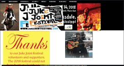 Desktop Screenshot of jukejointfestival.com