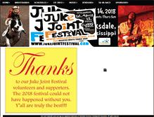 Tablet Screenshot of jukejointfestival.com